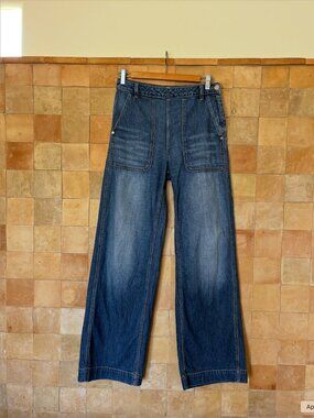 La Vie Rebecca Taylor Side Zip High Waist Jeans Size 27